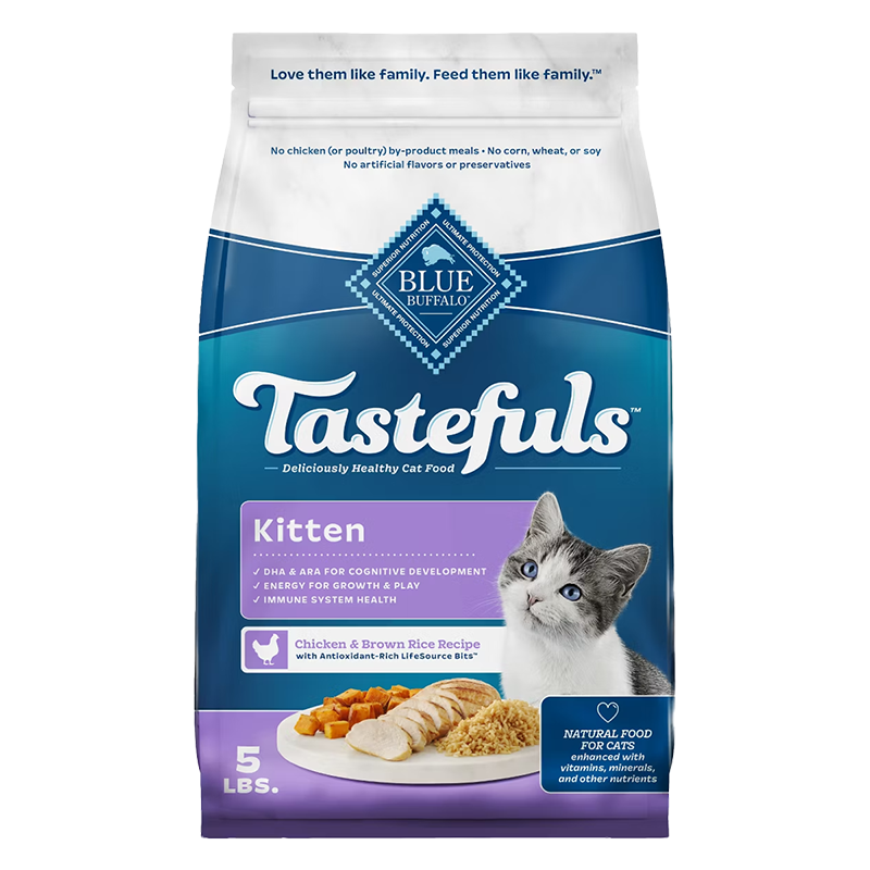 Blue Buffalo Tastefuls Chicken & Brown Rice Recipe for Kittens